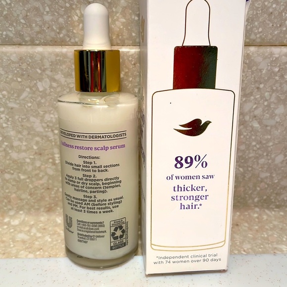 🆕Dove Scalp Hair Therapy Restore Scalp Serum 2 Set - Picture 3 of 8